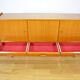 Vintage Mahogany Compass Leg Sideboard 1960
