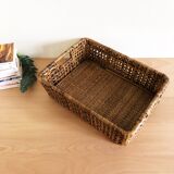 Rectangle wicker basket
