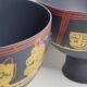 Pair of Rosenthal Liguria bowls by Gilbert Portanier, 1970s, 26 cm