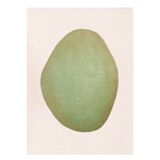 Large painting 50x70cm illustration pebble signed Eawy