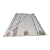 Handmade wool Berber rug 250 x 150 cm