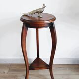 Small solid wood stool