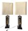 Important pair of lamps 1970, Philippe Cheverny