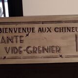 Enseigne brocante