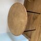 Table basse ronde bois et métal