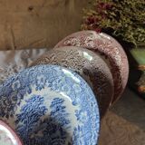 Four old bowls or cups from England