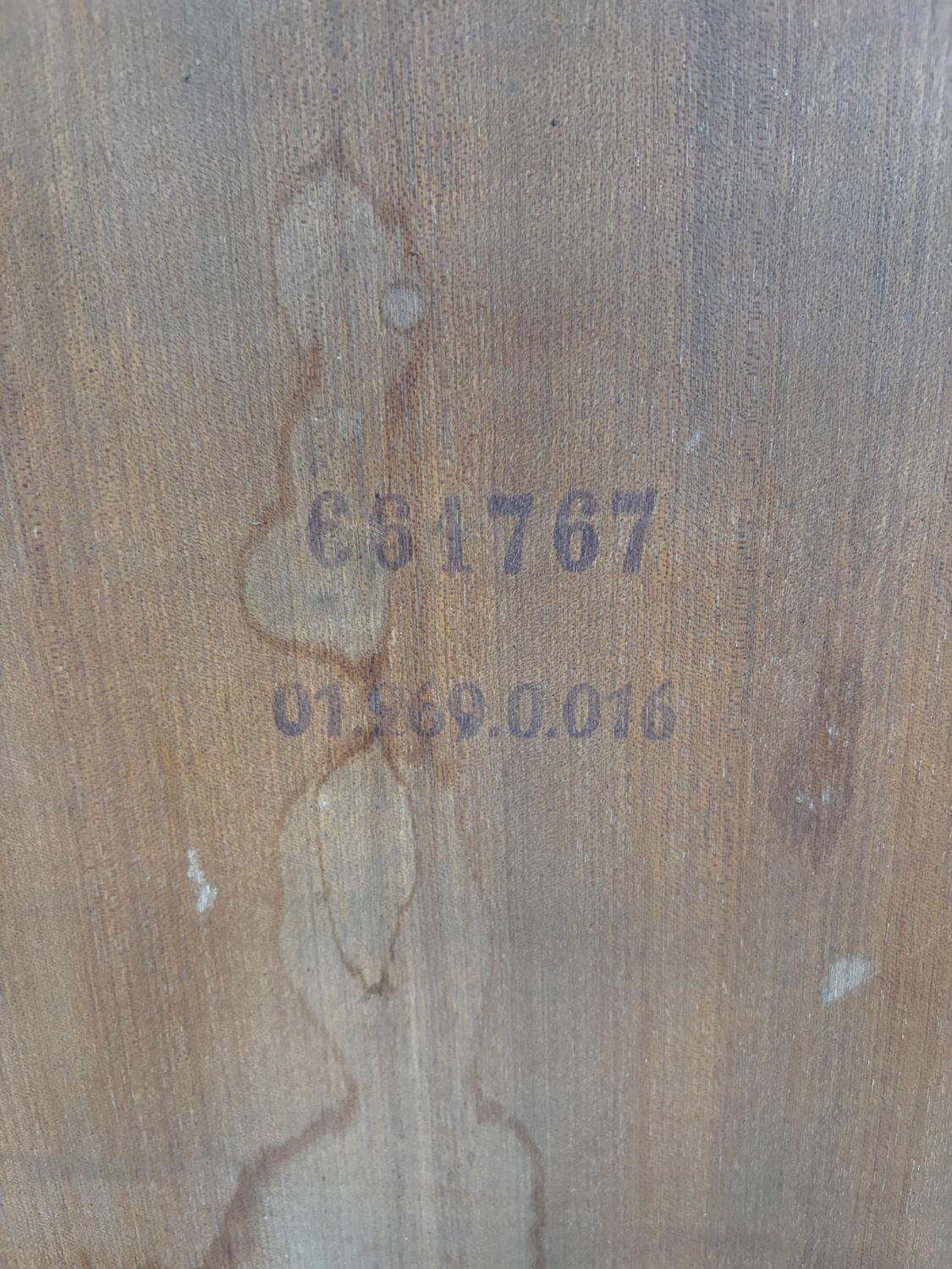Vintage designer extendable table