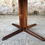 Expandable Scandinavian rosewood dining table by CJ Rosengaarden, circa 60's
