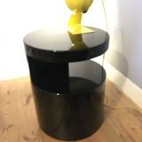 Space age round bedside
