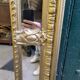 Large framed mirror from the 19th century
