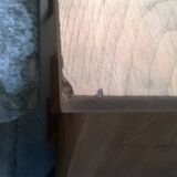 Minister's desk in solid raw oak from the 1930s