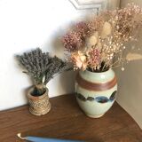 Vase en grès vintage