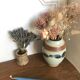 Vintage sandstone vase