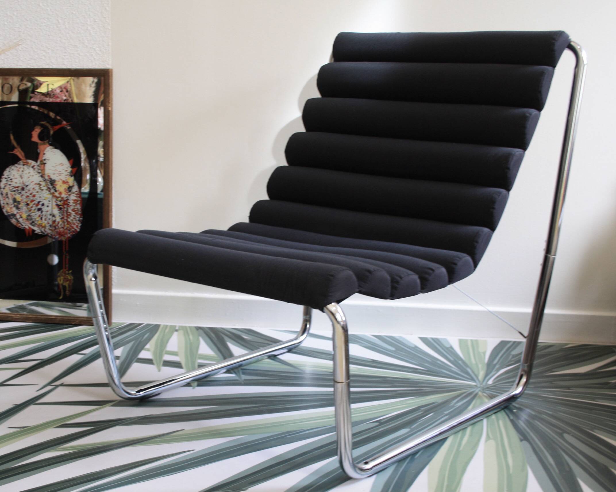 Fauteuil suspendu assise boudins