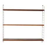 "Hylla" wall shelving system in teak