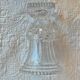 Crystal vase signed Art Vannes France – Médicis shape – 28 cm