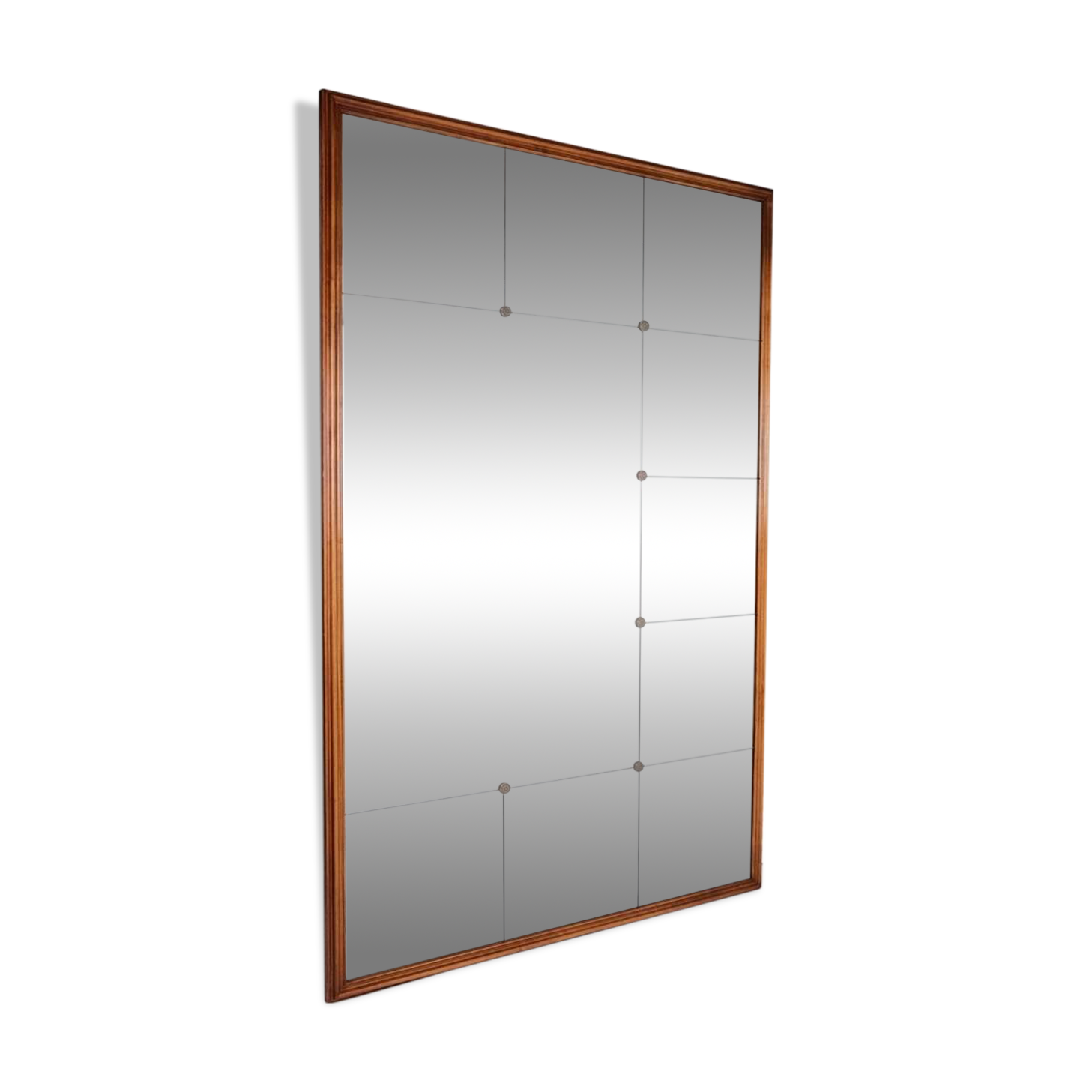 Très grand miroir de style brasserie, France, 1960s