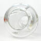 1980s crystal vase, Royal Doulton, UK
