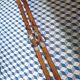 Pair of antique wooden skis