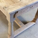 19th oak farm table