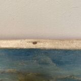 Tableau paysage de campagne ancien