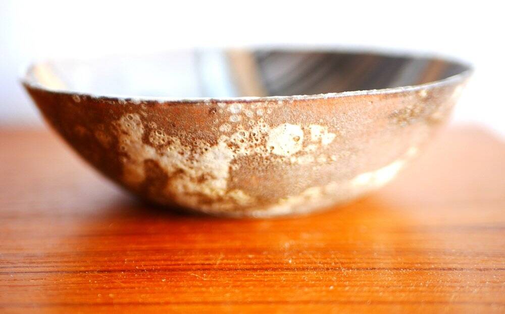 Modern ceramic bowl by Alexandre Kostanda, 1960s