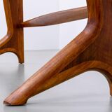 Console Ico Parisi walnut Italy 1950s