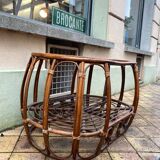 Rattan coffee table