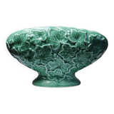 Small earthenware planter in relief barbotine style with ivy, Sylvac England.