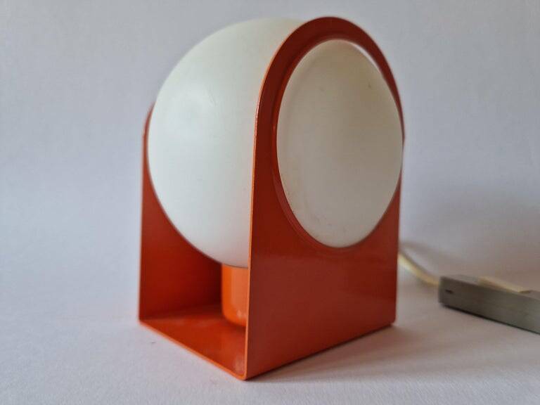 Midcentury Rare Table or Wall Lamp Pokrok, 1970s