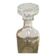 Carafe à whisky vintage verre taillé