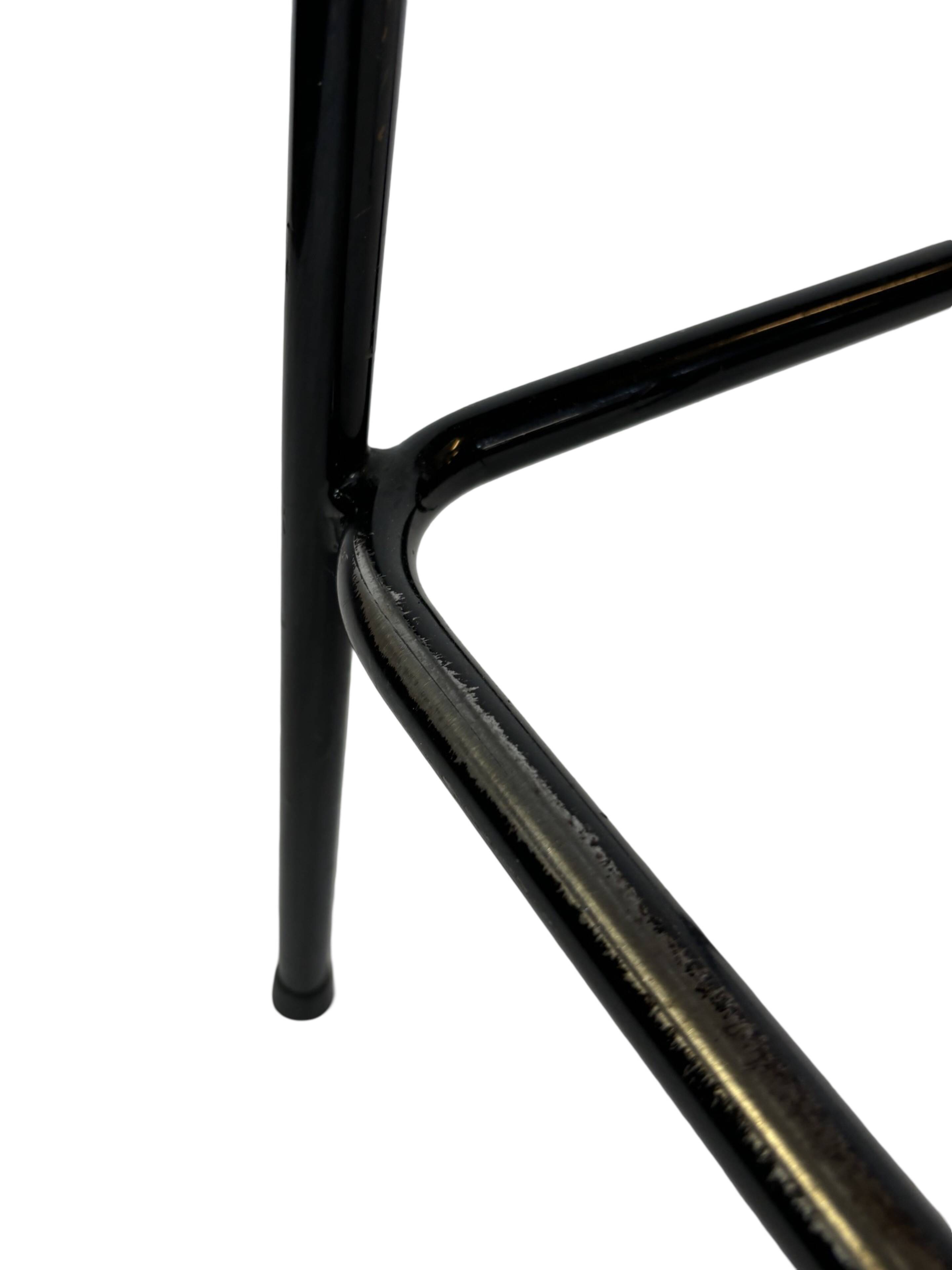 Tabouret de bar vintage Dirk van Sliedregt Rohe Noordwolde 1960 Pays-Bas