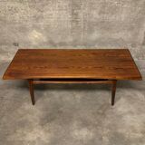 Coffe table in palisander, danish midcentury, 1960s