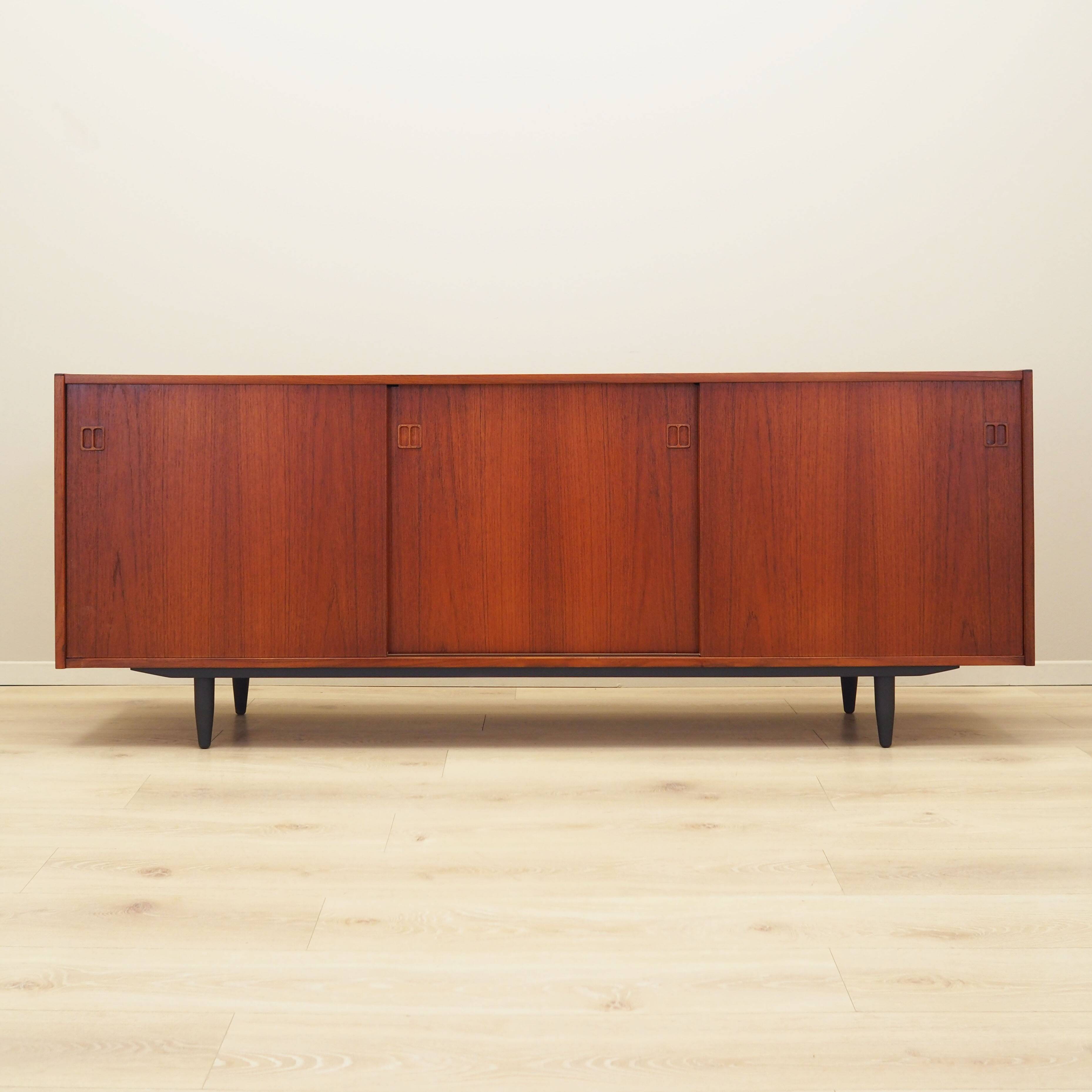 Teak sideboard, Danish design, 1970s, production: Denmark