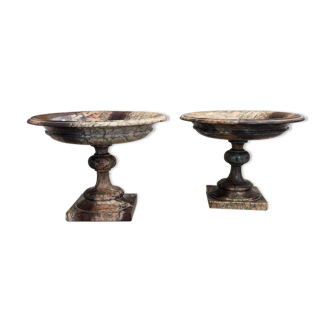 Pair of marble cups, late eighteenth century