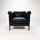 Leather Clubchair by Rivolta Italy, 1990s