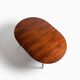 Table scandinave extensible en palissandre de Rio - 1960