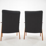 Pair of midcentury armchairs Czechoslovakia 1960s