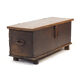 Rustic 18th Century Farmhouse Antique Primitive Six Plank Spanish Chest