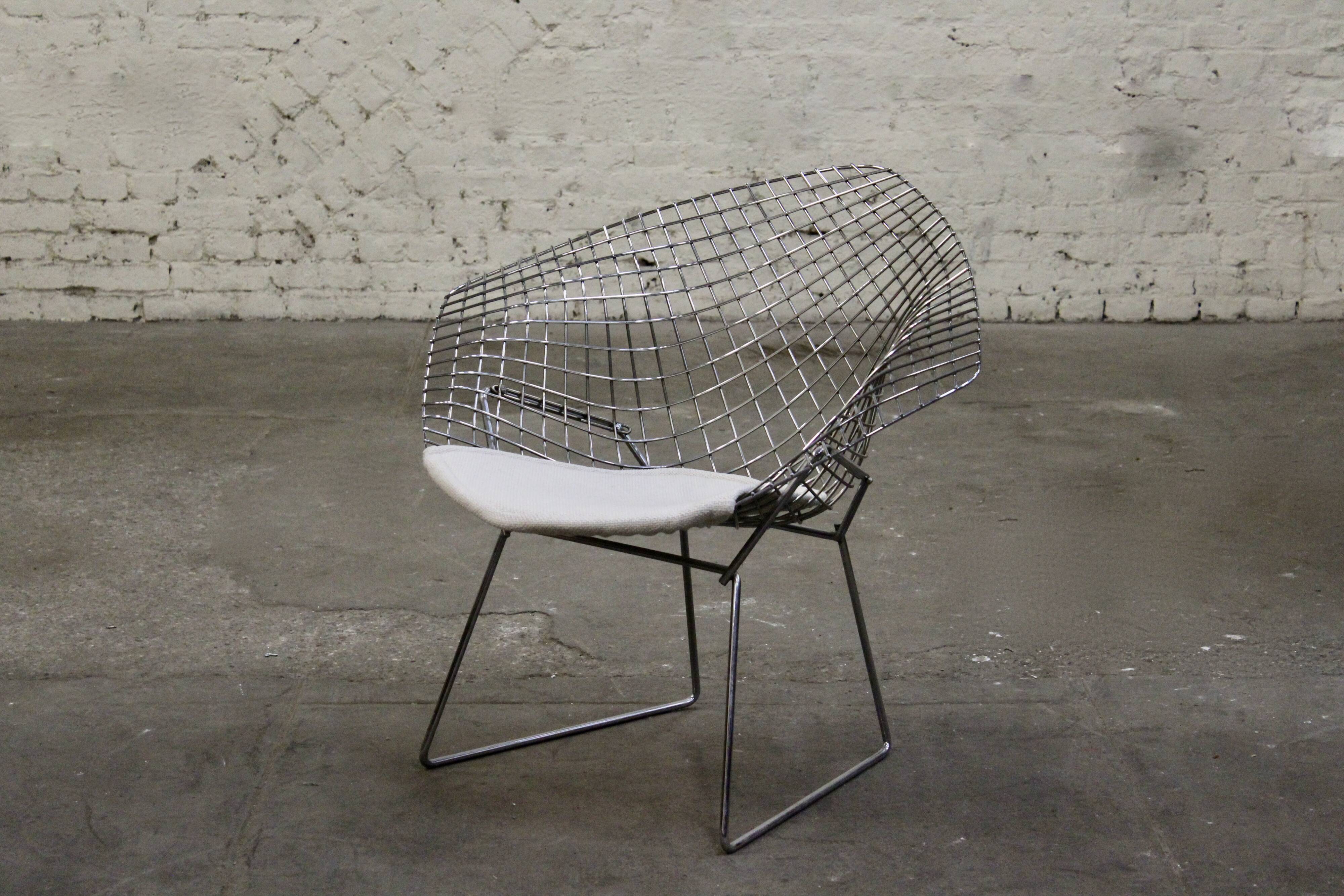 Diamond armchair by Harry Bertoia Knoll edition 1970