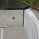 Mirror glass coffee table