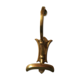 Old brass coat hook