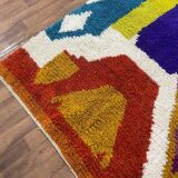 Moroccan rug in handmade wool 2.5 x 1.5 m