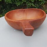Vintage teak fruit cup