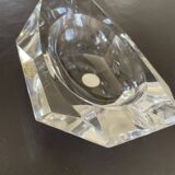 Crystal ashtray Val St Lambert Belgium