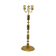 Vintage brass floor lamp | Kamenicky Senov