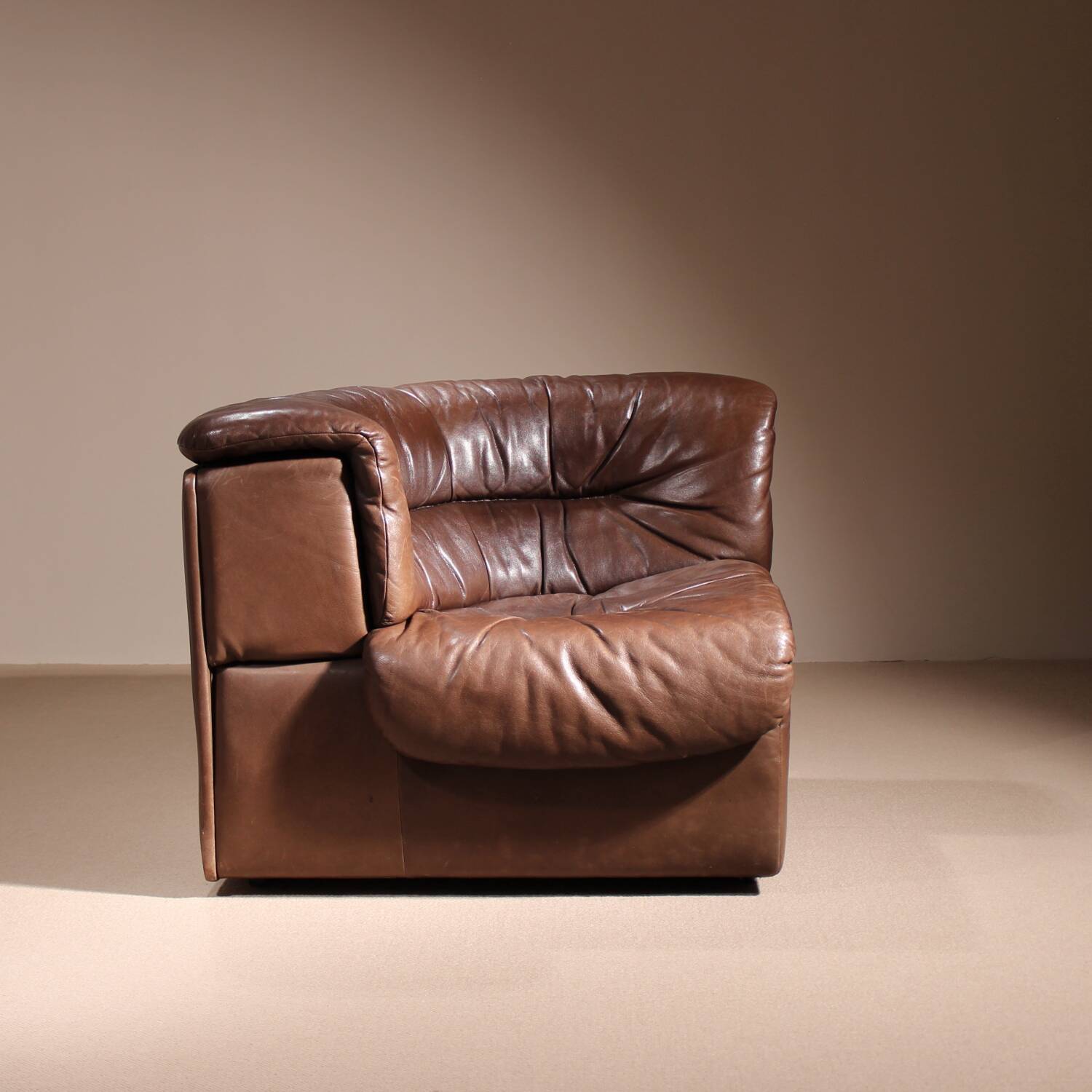 Canapé en cuir modulaire 'DS-14' par De Sede | Suisse années 1970