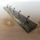 Wooden and metal tea towel door 30s 40