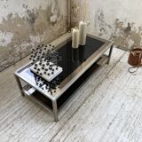 70s Belgo Chrome coffee table