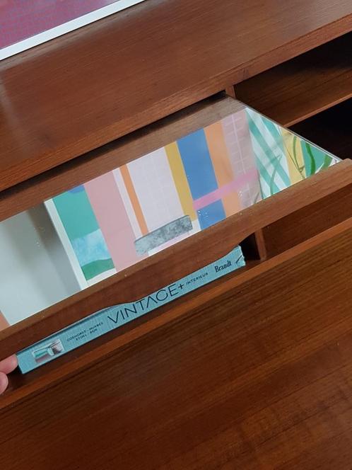 Vintage Danish teak secretary Chatol